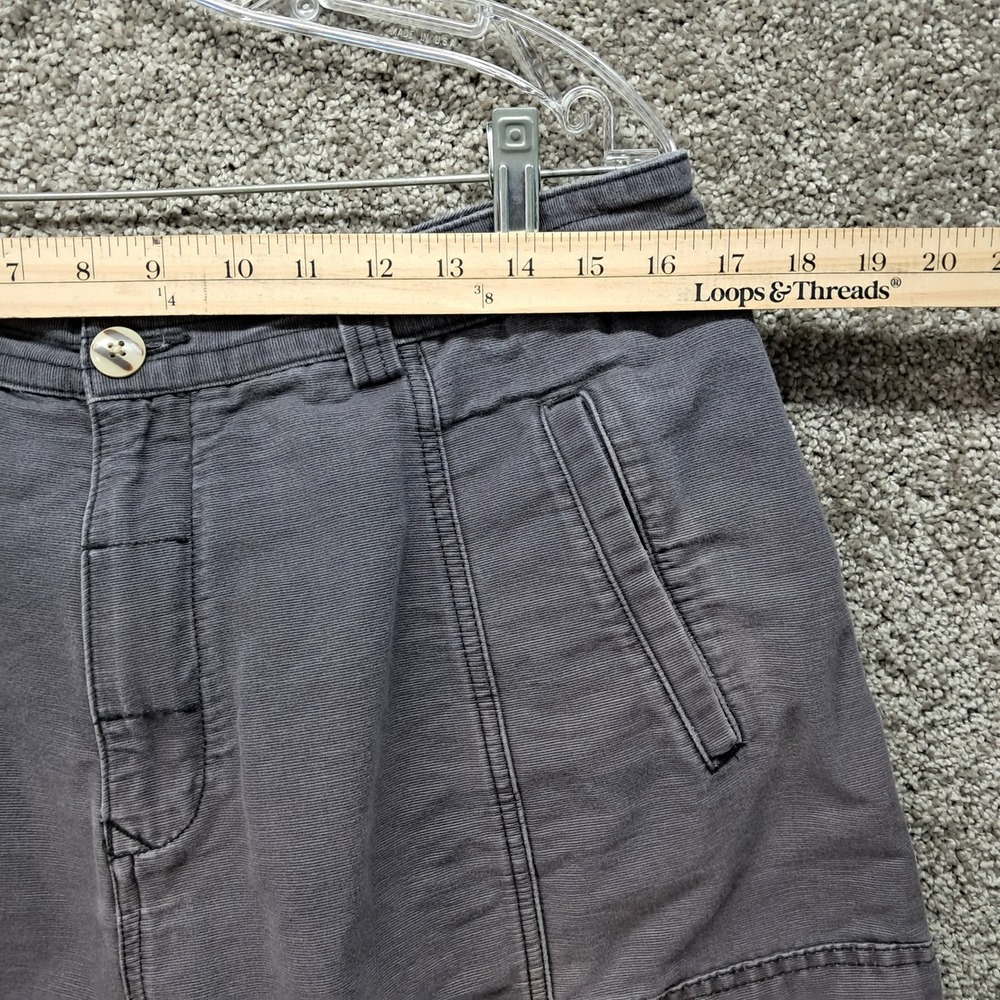 Jachs NY Mens Cargo Shorts Charcoal Grey Size 34 Cotton Utility Workwear‎ Shorts - Picture 8 of 12